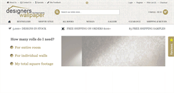 Desktop Screenshot of designerswallpaper.com